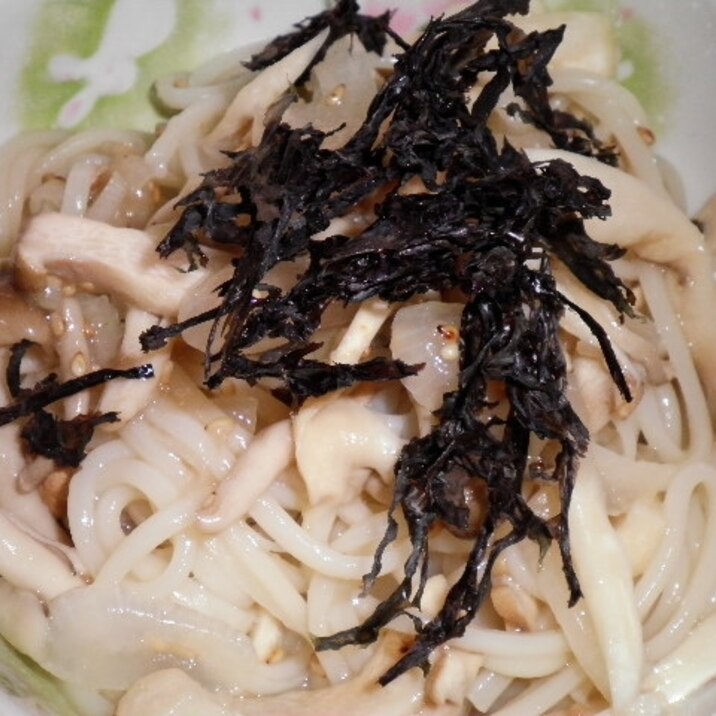 きのこのそうめんパスタ